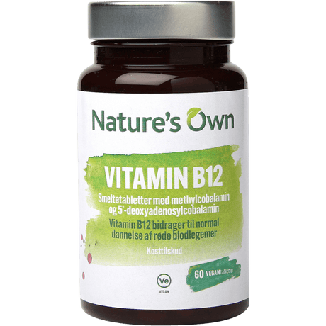 Natures Own Vitamin B12 Smeltetabletter | 60 tabletter
