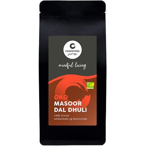 Cosmoveda Røde Linser (Masoor Dal) Økologisk | 500 g fra Cosmoveda