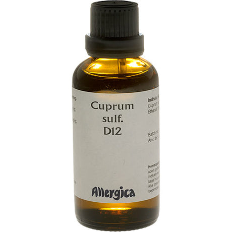Cuprum sulf. D12 fra Allergica