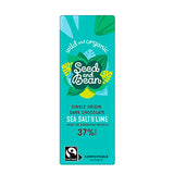 Mælkechokolade 37% Havsalt & Lime Ø fra Seed & Bean