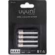 AAAA Battery, 1,5V, 580mAh, 4-pack fra Uyuni lighting