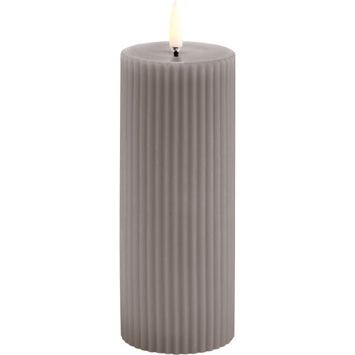 LED grooved Bloklys, Sandstone, Smooth, 5,8x15 cm fra Uyuni lighting