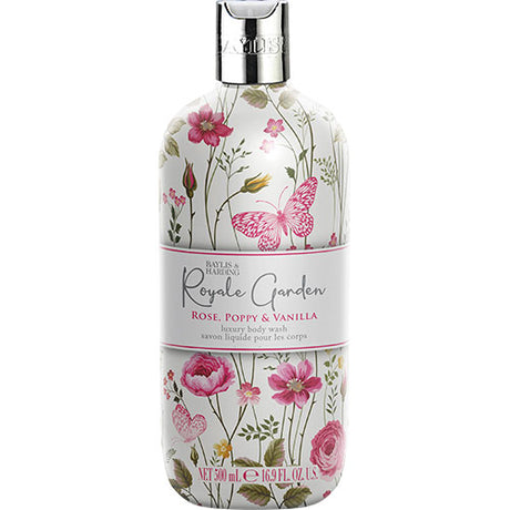 Royale Garden Peach, Poppy & VanillaBody Wash