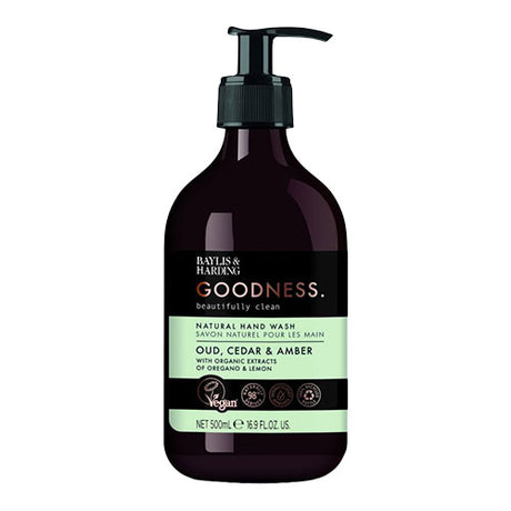 Hand Wash oud, cedar & amber fra Baylis & Harding Goodness