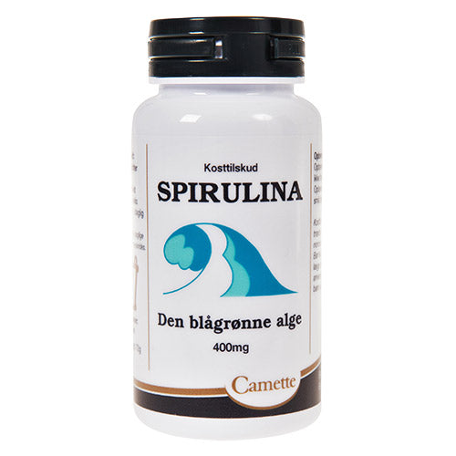 Spirulina Den blågrønne alge fra Camette