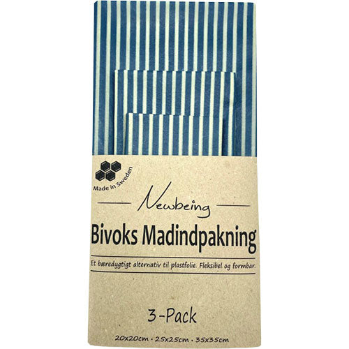 Bivoks Madindpakning Blå fra Newbeing