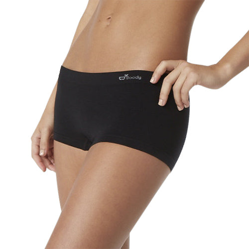 Boyleg sort str. M fra Boody