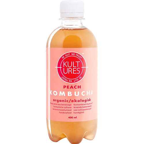 Kombucha Peach Ø fra Kultures