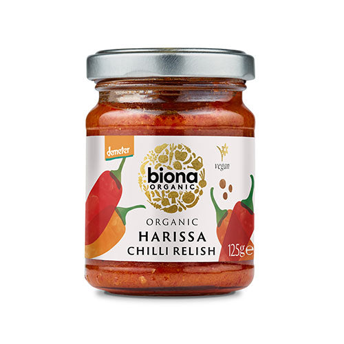 Harissa chili Relish Ø Demeter fra Biona Organic