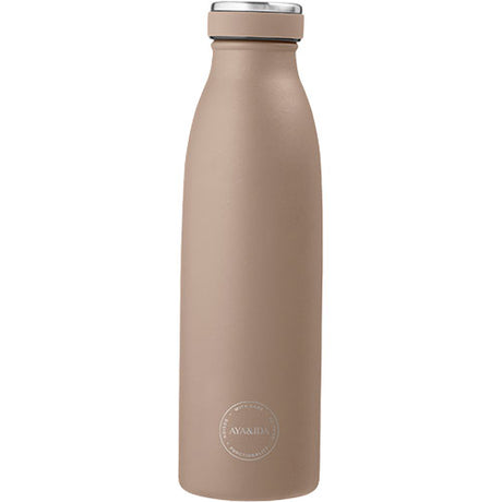 AYA&IDA Drinking Bottle 500ml | Dusty Brown fra AYA&IDA