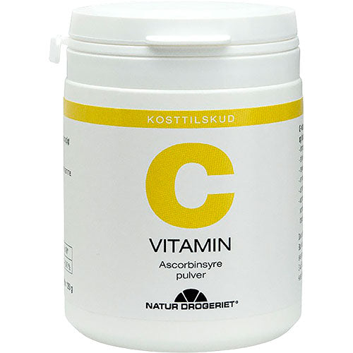 C Vitamin Ascorbinsyre pulver fra Natur-Drogeriet