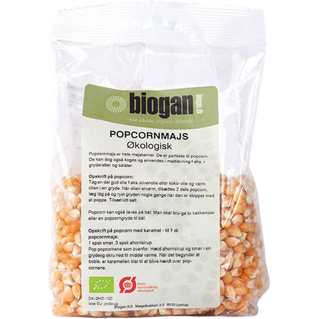 Popmajs Ø fra Biogan