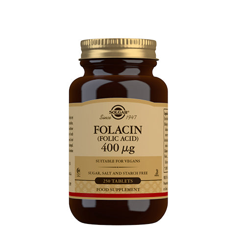 Folsyre 400 mcg fra Solgar