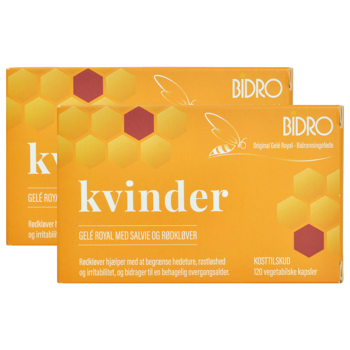 Bidro Kvinder | 2 x 120 kapsler fra Bidro