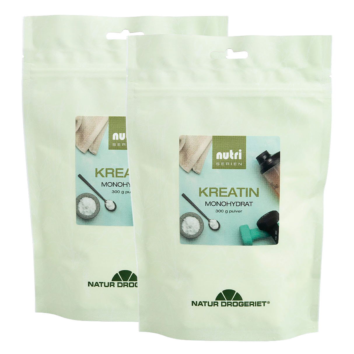 Natur-Drogeriet Kreatin monohydrat pulver | 2 x 300 g