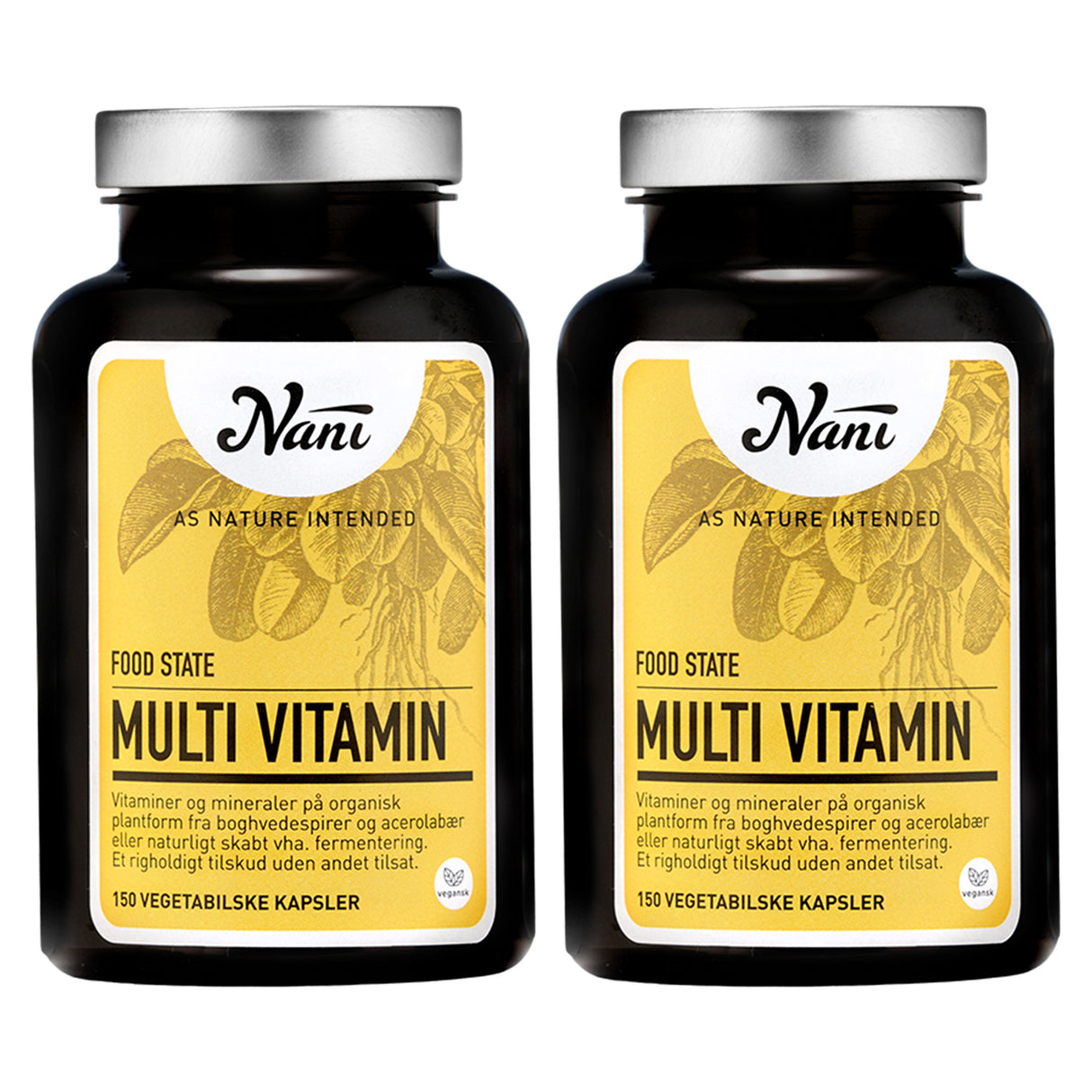 Nani Multivitamin Food State | 2 x 150 kapsler