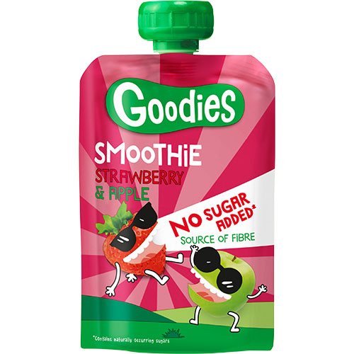 Goodies Strawberry & Apple Smoothie fra Goodies