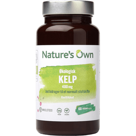 Natures Own Kelp med jod Økologisk | 60 kapsler