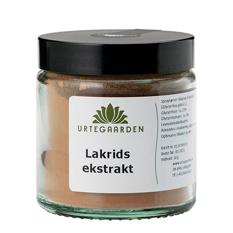 Lakridsekstrakt fra Urtegaarden