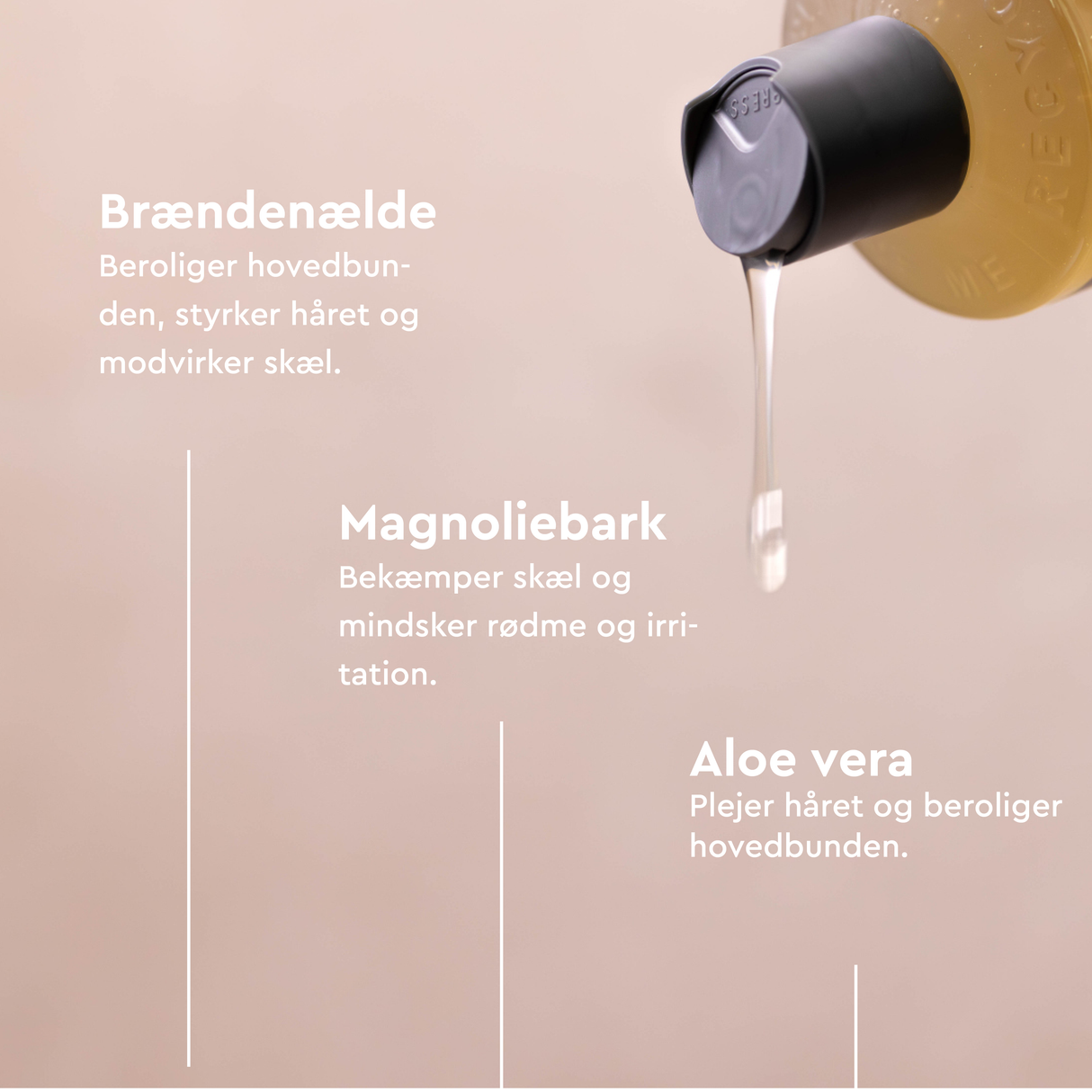 Urtekram Brændenælde Shampoo Mod Skæl | 250 ml fra Urtekram