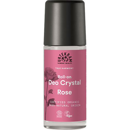 Deo krystal roll on Rose fra Urtekram
