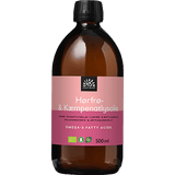 Urtekram Hørfrø- & Kæmpenatlysolie Økologisk | 500 ml