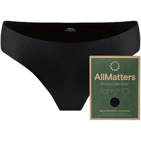 AllMatters Active G-streng Sort | XS fra AllMatters