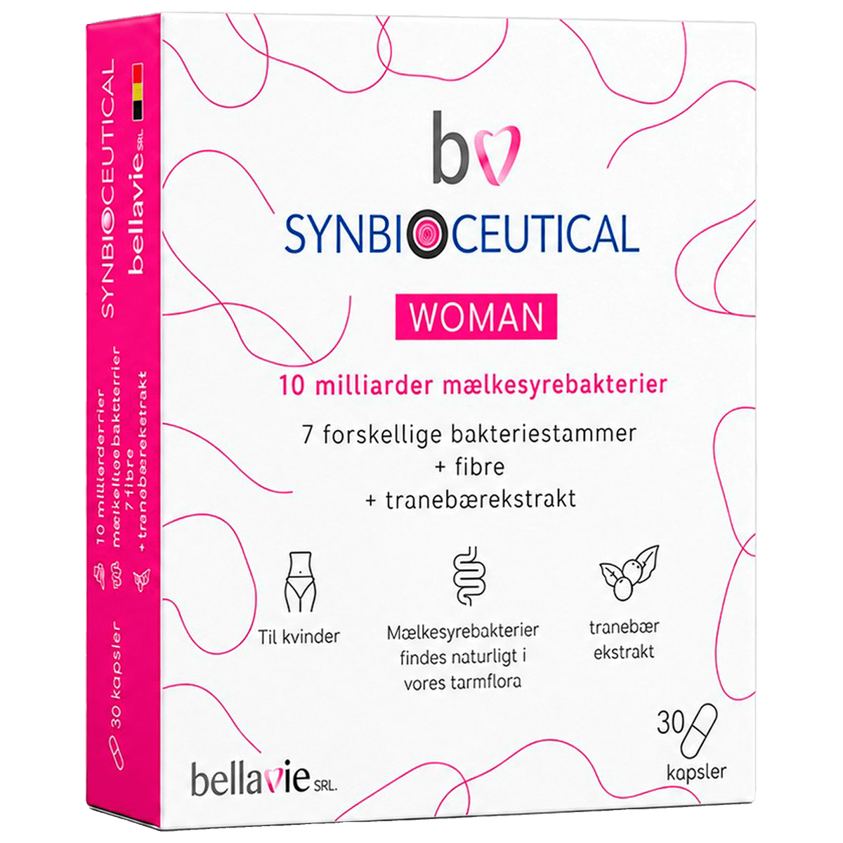 BellaVie Synbiceutical WOMAN | 30 stk fra Helsam.dk