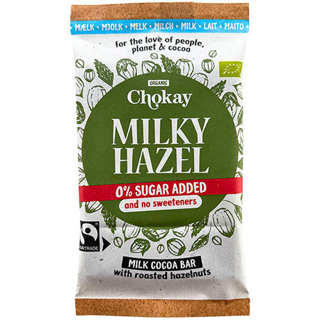 Bar Milky Hazel 39% Ø fra Chokay