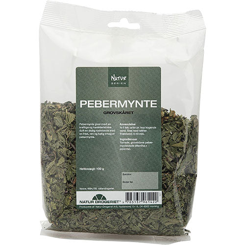Pebermynte groft skåret fra Natur-Drogeriet