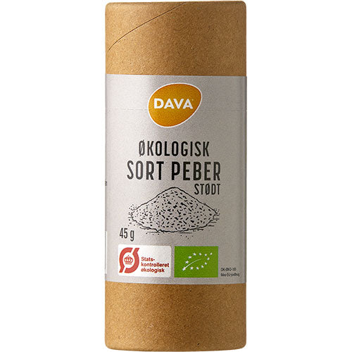Sort peber, stødt Ø fra DAVA