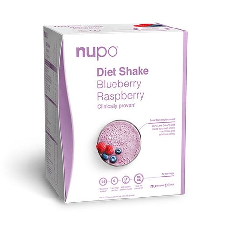 Nupo Diet Shake Blueberry Raspberry fra Nupo