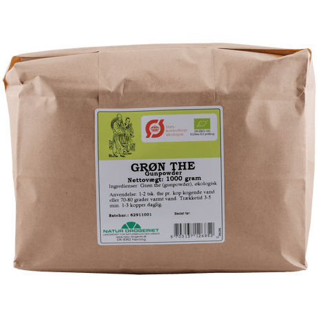 Natur-Drogeriet Grøn Gunpowder Te Økologisk | 1 kg