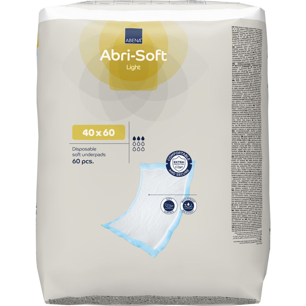ABENA Abri-Soft Light Underlag 60x40cm