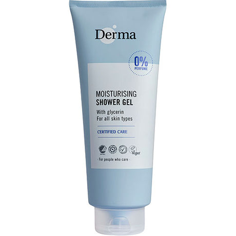 Moisturising Shower Gel fra Derma