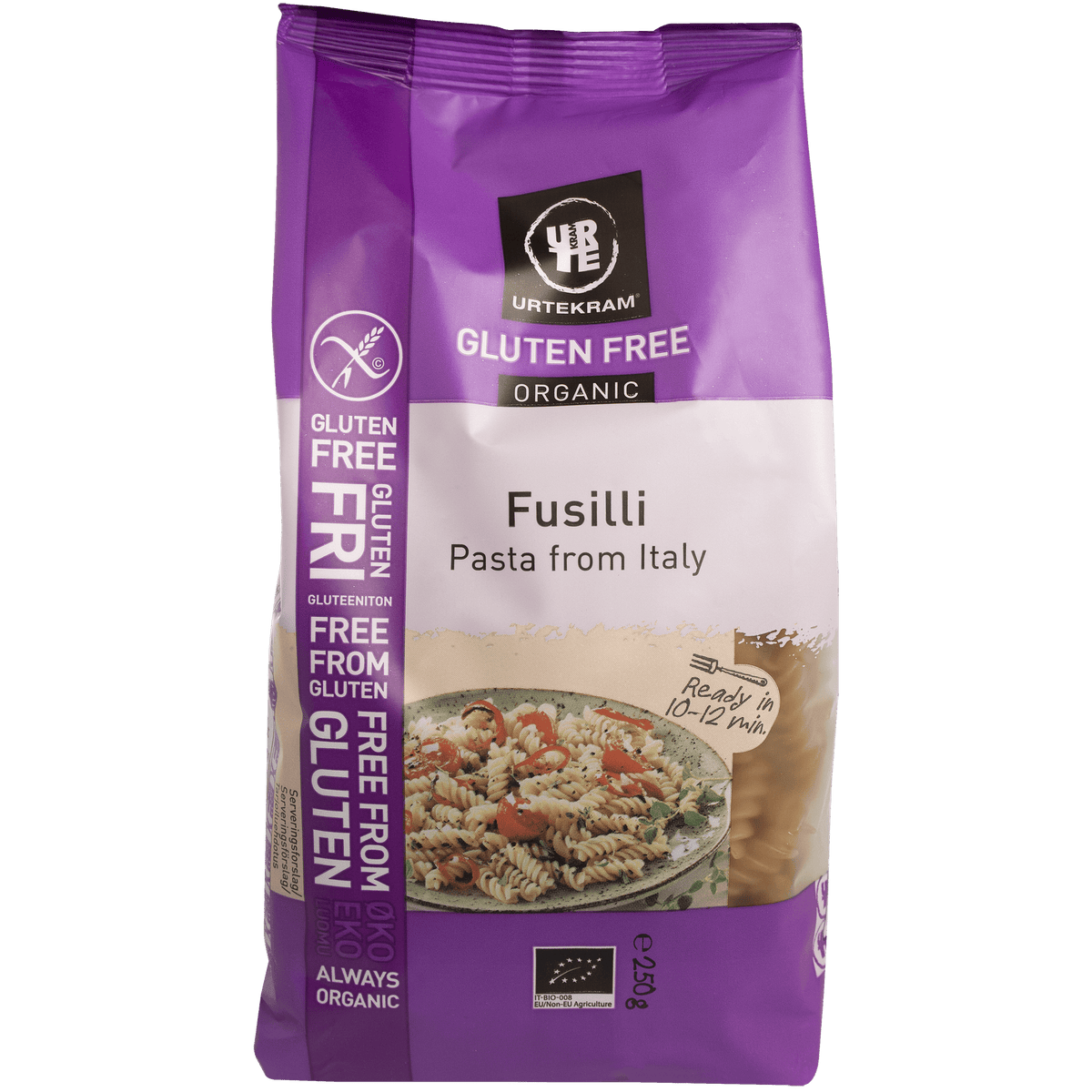 Urtekram Fusilli Glutenfri Økologisk | 250 g fra Urtekram