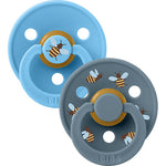 BIBS Colour, Size 2, 2Pack Bumblebee Breeze/Petrol