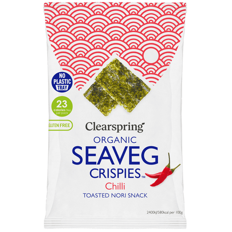 Clearspring Tang Chips Økologisk | Chili Seaveg Crispies