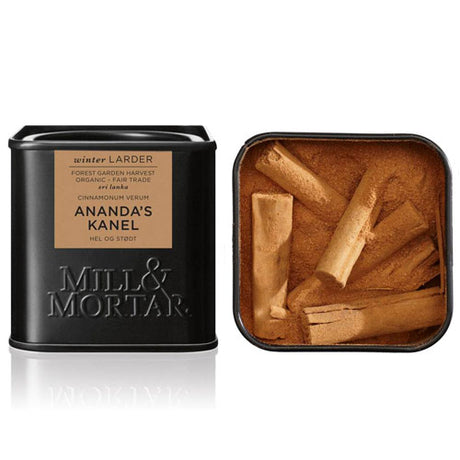 Ananda´s kanel stødt & hel Ø fra Mill & Mortar