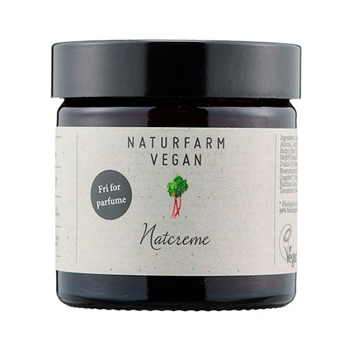 Natcreme Rabarber fra Naturfarm