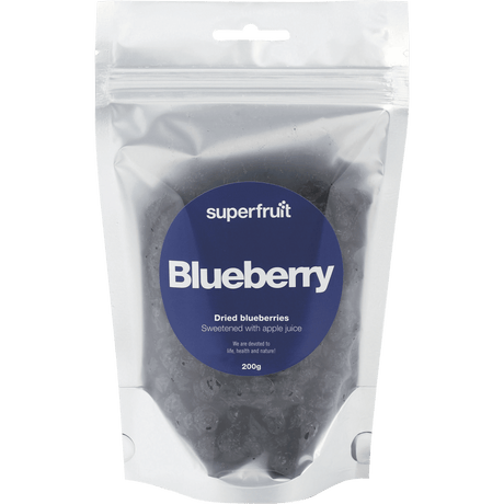 Superfruit Tørrede Blåbær | 200 g fra Superfruit