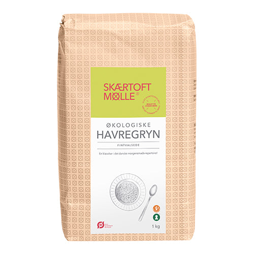Havregryn fintvalsede Ø fra Skærtoft mølle