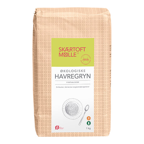 Havregryn fintvalsede Ø fra Skærtoft mølle