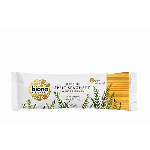 Spelt Spaghetti Fuldkorn Ø fra Biona Organic