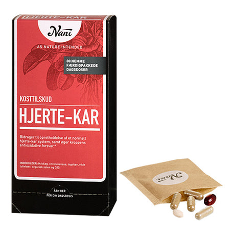 Hjerte-kar helsepakke fra Nani
