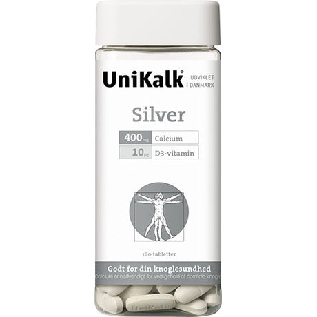 UniKalk Silver m. D vitamin fra Unikalk