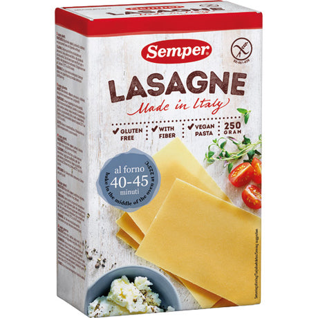 Lasagne glutenfri Semper fra Semper