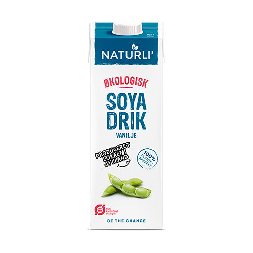 Sojadrik m. vanilje Naturli Ø fra Naturli