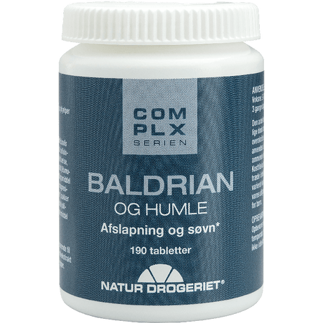 Natur-Drogeriet Baldrian & Humle | 190 tabletter