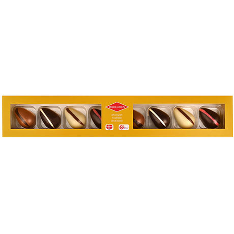 Gul kollektion 8 stk. Fyldte Æg Ø